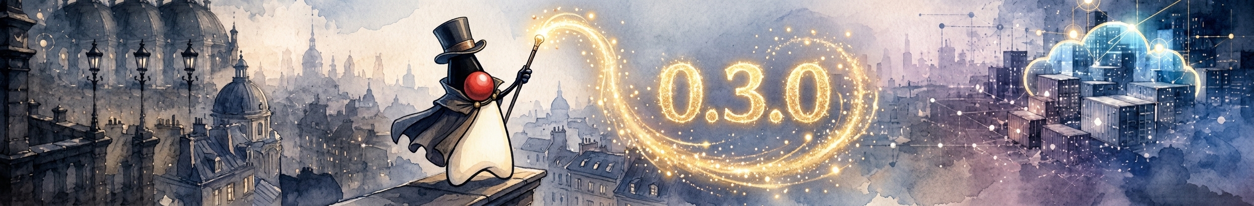 Viduke conjures the sparkling 0.3.0 over the Paris rooftops